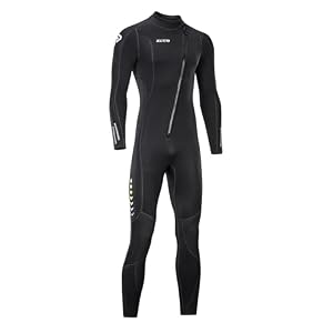 ZCCO Combinaison de Plongée Homme Intégrale 3 mm Néoprène Snorkeling XL