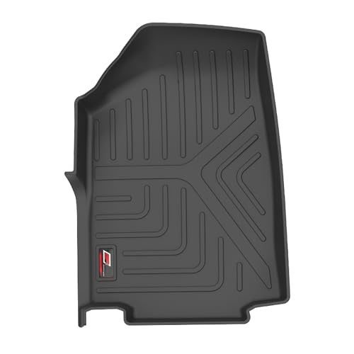 Image of GFX TPV Premium 3D Life Long Car Floor Mats Compatible with XUV-500 (2012-2021) Onwards with Trunk Mat, Black