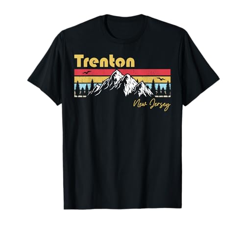 Trenton New Jersey Roots ciudad natal Vintage Home State Camiseta