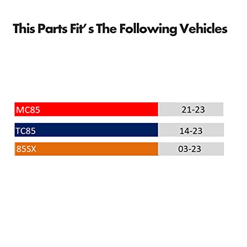 SCAR Startautomatik Holeshot Starthilfe kompatibel mit GAS GAS MC85 21-23 HUSQVARNA TC85 14-23 KTM 85SX 03-23 - Schwarz