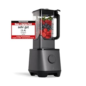 SPRINGLANE Hochleistungsmixer Hanno – Smoothie Maker 2000 W 32000 U/min mit Selbstreinigungsfunktion – inkl. Rezeptheft & Stößel