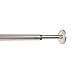 Eclipse 1/2" Room Darkening Spring Tension Curtain Rod, 28-48", Satin Nickel