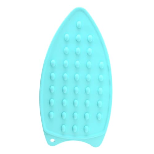 STOBAZA 2 Piezas Alfombrilla Resistente Calor Silicona Alimenticio Protección Plancha Antideslizante Soporte Aislante Engrosado para Mesa y Resistente Altas Temperaturas Verde