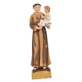 Didiseaon Anthony Ornament Office Decorations Home Decor Light House Decoraciones para El Hogar Decoraciones para Salas De Casa St Anthony of Padua Estatua Natividad Figura Iglesia
