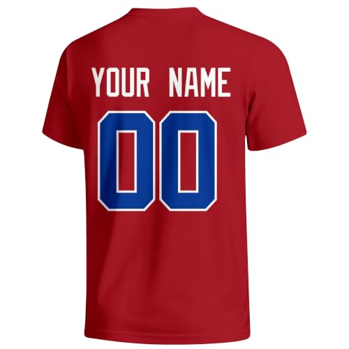Image of ANTKING T Shirt with Custom Name Number for Men Women Gifts | Custom T Shirt for Youth Men Women Birthday Gift