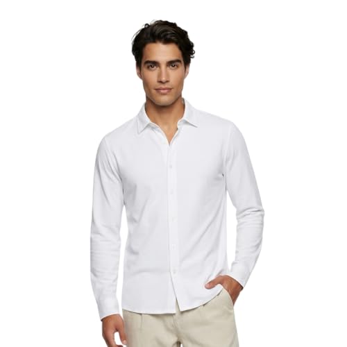 Chemise à manches longues coton 205 g/m² haut de gamme Nobero