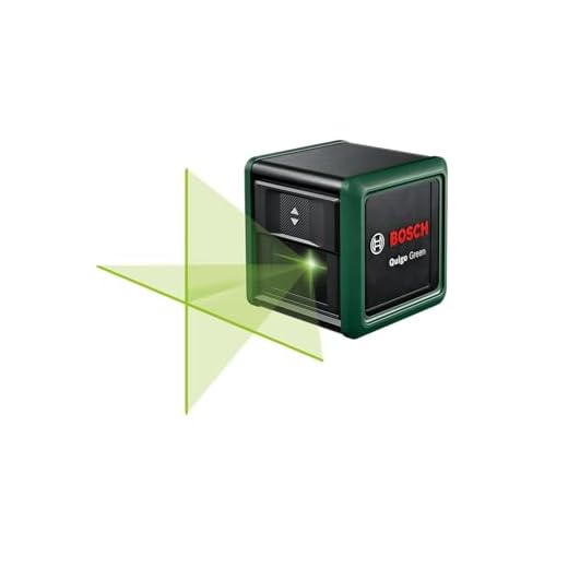 Bosch Home and Garden Bosch Kreuzlinienlaser Quigo Green mit Universalklemme MM 2 (grüner Laser für bessere Sichtbarkeit, Gehäuse aus recyceltem Kunststoff, im E-Commerce Karton)