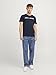 Jack & Jones Jjecorp Logo tee SS Crew Neck Noos Camiseta, Azul...