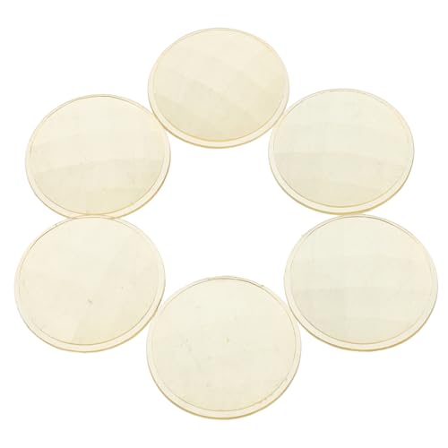 VOSAREA 6pcs High Clarity Kaleidoscope Lens Kit Prism for DIY Crafts Toy Making Multifaceted Lens for Homemade Kaleidoscope Projects