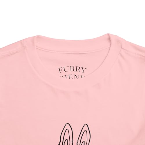 Cute Bunny Toddler Tee for Kids, and Everyday Adventures, Adorable Kids Apparel3