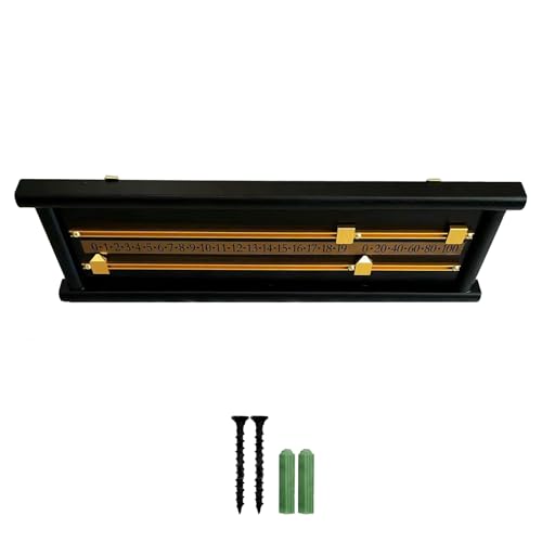 Tableau de score en bois pour billard et accessoires de jeu de café