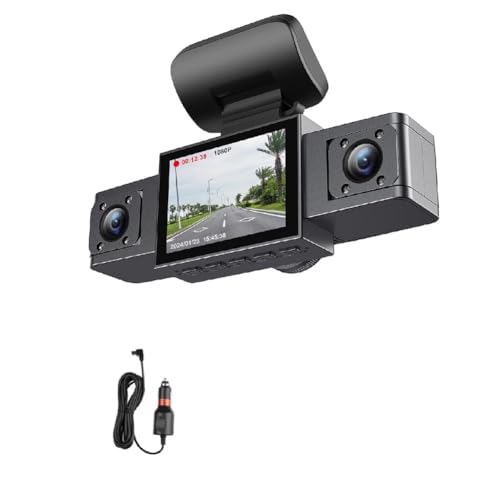 Dashcam voiture 3 canaux pour prouver votre bonne foi en cas d'accident sur la route