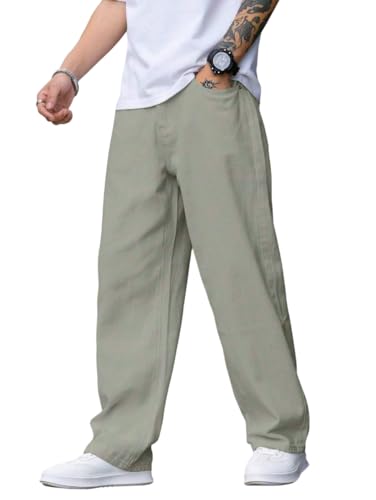 Image of RAGZO Baggy Loose Fit Jeans Pant for Men || Jeans for Men