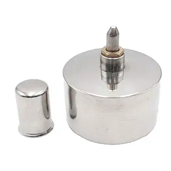 Alcohol Burner Lamp, 400 mL Heavy-Walled Stainless Steel Alcohol lamp Explosion-Proof