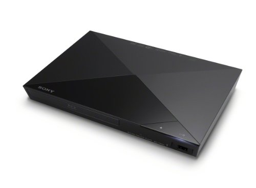 Sony BDP-S3200 Blu-ray DVD CD 1080p Full HD Disc Player With Built-in Wi-Fi and Streaming Apps, Plus HDMI Cable (Renewed)