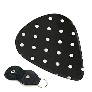 Dot Black & White Lot de 6 médiators pour guitare acoustique, guitare électrique, basse, ukulélé – fins, moyens et épais… - Les Beatles, Paul McCartney, John Lennon, RIngo Starr, George Harrison