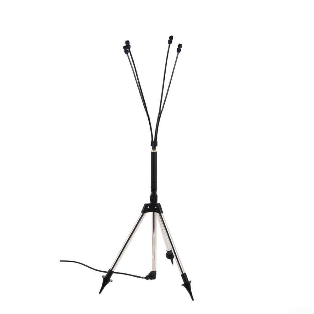 Sistema di nebulizzazione per esterni, regolabile, ugello in ottone da 1,8 m, kit per irrigatore da giardino per piscina