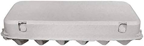 Miniatura 3 de Cartón de pulpa de papel plano en blanco de 12 huevos - Cartones de huevos a granel (25)