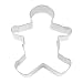 R&M Gingerbread Boy 5" Cookie Cutter in Durable, Economical, Tinplated Steel