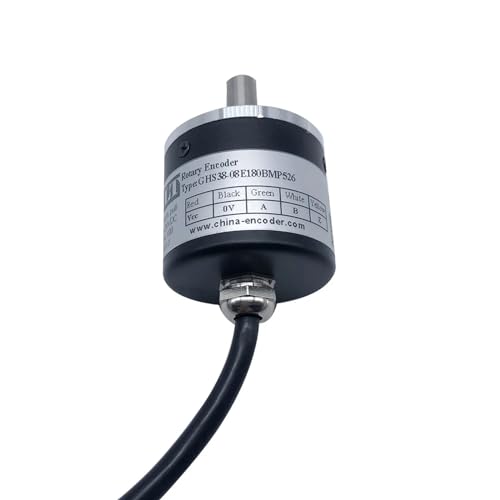 Codeur rotatif incrémental GHS38-06E 500ppr 5-26V CC avec sortie Push Pull signal ABZ