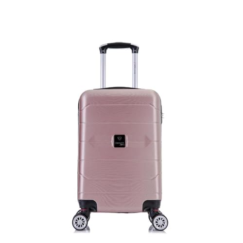 Swiss Move, Mala de Viagem, Tóquio, De Bordo, Pequena, 4 Rodas - Rosê