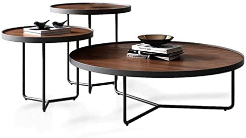 dtkmkj Beistelltisch Nesting Couchtisch Set 3 Beistelltisch Couchtisch Laptop Tablet Computer Möbel Dekoration