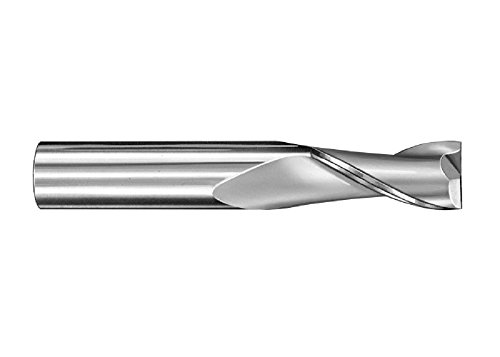 SGS 35285 52 2 Flute High Shear General Purpose End Mill, Uncoated, 3/8