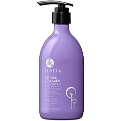 Luseta Biotin & Collagen Conditioner Thickening for Hair Loss, 16.9oz | Biotin Hair Conditioner for Hair Growth - Infused with Argan Oil to Repair Damaged Dry Hair - Sulfate Free Paraben Free