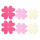 Sewroro 6 Protectores de Ollas Forma de Corazón Aislantes Térmicos Antiadherentes Cojines Resistentes al Calor para Sartenes y Utensilios de Cocina Set de 6 Piezas y Ideales para