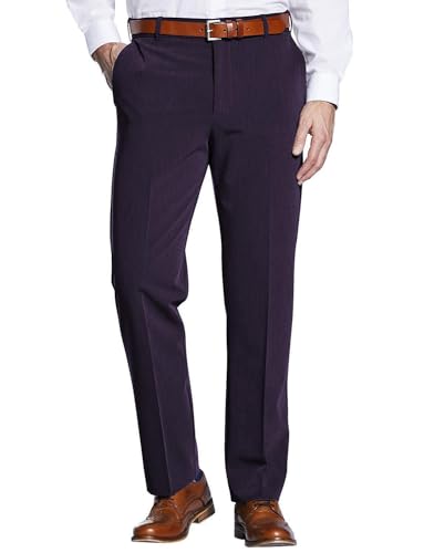 Farah Classic Roachman Pantalon, Bleu Marine, 34W x 33L Homme