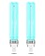 BrightArk 9W G23 PLS Ersatz UV-Lampe 2Pack UV-Lampen Lampe Ultraviolett Sterilisator Licht für Teich UVC-Klärer und UV-C Teichfilter