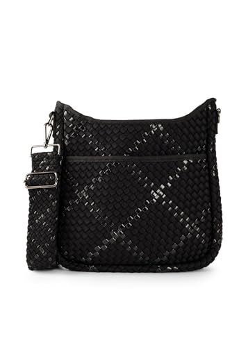 Haute Shore - Blake Noir Woven Crossbody Bag