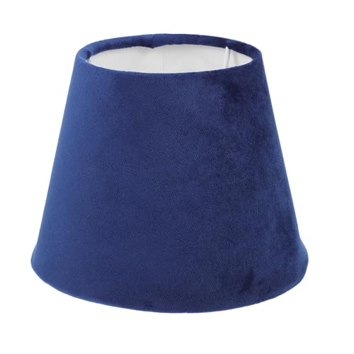 Pantalla protectora de terciopelo para ambiente acogedor en lámparas de mesa