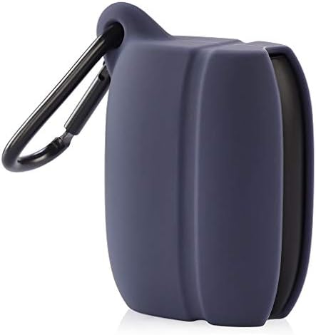 Silicone Protective Case for Jabra Elite 65/65t Wireless Earbuds with Carabiner, 100% Weather Proof Silicone, Armored, Soft and Flexible Charging Case Cover with Dust Proof Plug