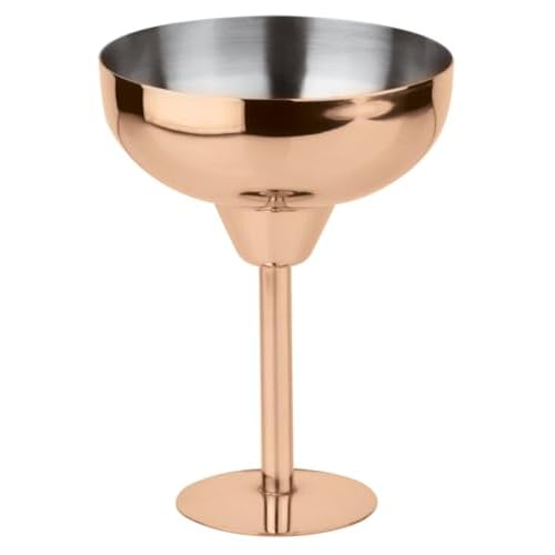 Paderno - Copa margarita de 300 ml, acero inoxidable, cobre