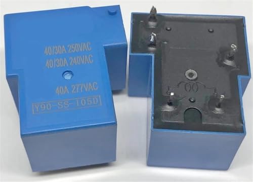 Relé 5 pines Y90-SS-136D de alta resistencia con capacidad para 40A