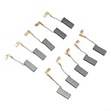 Compnts d'outils électriques couramment remplacés : les balais de moteur en carbone sont largement utilisés et parmi les plus couramment remplacés dans les outils électriques et les moteurs électriques.
