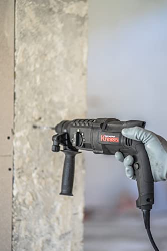 Kress Pneumatikbohr- und Meißelhammer für schnelleres Bohren 230V / 850W / 3J / 26 mm/SDSplus,Koffer – Bild 5