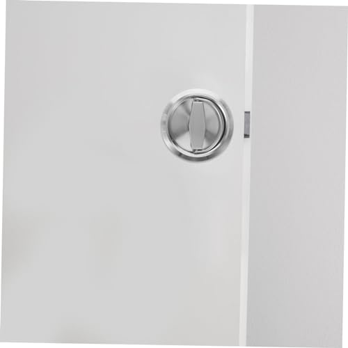 Mikikit Juego de 1 Cerradura Invisible para Puerta de Bolsillo con Manija Oculta, Estilo Elegante, para Baños y Dormitorios, Segura y Fácil de Usar miniatura 4
