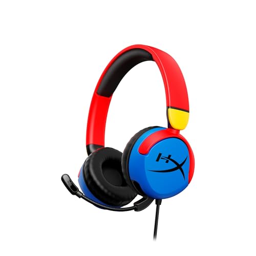 HyperX Cloud Mini �Q�[�~���O�w�b�h�Z�b�g �q���p �L�� �t���b�v�~���[�g�}�C�N �I�[�f�B�I�Z�[�t�K�[�h ��]���C���[�J�b�v �}���`�J���[ 7G8F3AA