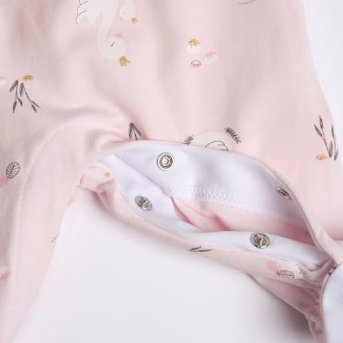 Chicco Grenouillère Bébé En Coton Doux Avec Ouverture Dos Pratique - Body Nouveau-né 0-24 Mois, Lavable Machine, Fabriqué En Italie