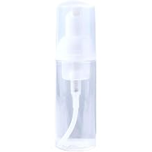 Clear Plastic Foam Pump Bottle, Portable Travel Mini Cosmetic Dispenser Shampoo Cleanser Empty Bottle,Refillable Containers 40ml