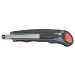 Produktbild Clauss Cuttermesser in Profiqualität | Teppichmesser mit 8mm Abbrechklinge | Ergonomischer Anti-Rutsch Griff | Feste Klingen-Arretierung für sicheres Arbeiten | 18029