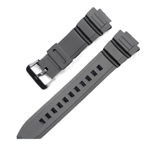 Correa de reloj resina impermeable de 16mm contra sudor para Casio 5434 3