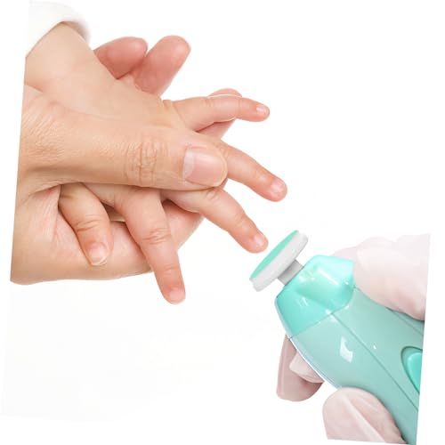 Miniatura 5 de Housoutil Almohadillas De Repuesto Para Cortauñas Eléctrico 24 Uds. Adecuadas Para Cabezales De Cortauñas Para Bebés De Más De 12 Meses Para Lima De Uñas Estándar Para Bebés