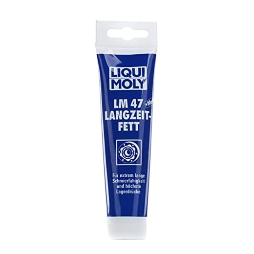LIQUI MOLY LM 47 Langzeitfett + MoS2 | 100 g | Lithium Fett | Art.-Nr.: 3510