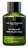 The Art of Shaving Pre Shave Beard Oil - Shaving Oil for Men, Protects Against Irritation and Razor Burn, Clinically Tested for Sensitive Skin, Bergamot & Neroli, 2 Oz