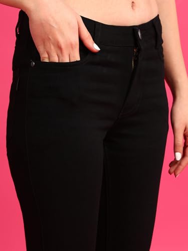 Image of Urbano Fashion Women's Skinny Fit High Rise Jeans