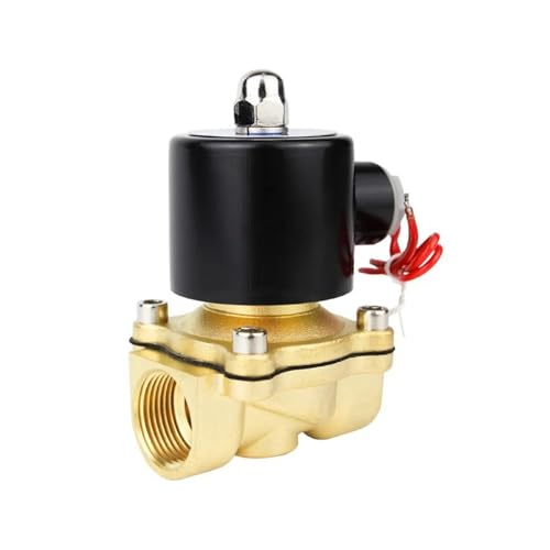 Électrovanne 12V DN40 normalement fermée en laiton pour contrôle fluide hydraulique et pneumatique