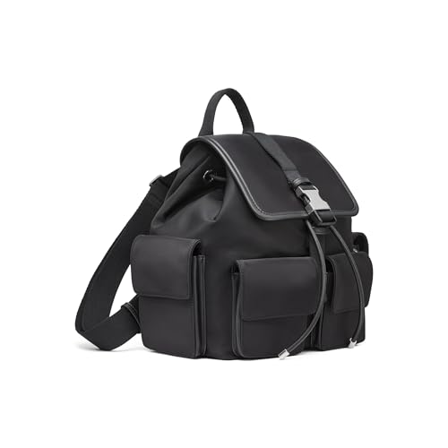 Calvin Klein Elora Organizational Backpack, Black/Silver, One Size3